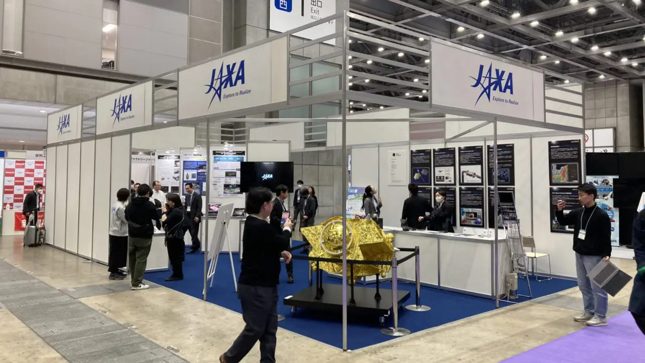 国際宇宙産業展のJAXA様出展ブースに参加しました - クモノス
